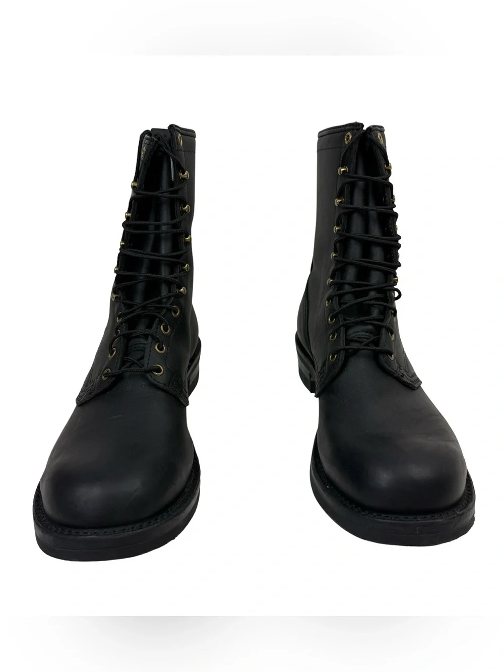 Wesco 100 Years Jobmaster ? Men's Size 12.5 D Black on Black Boots Excellent